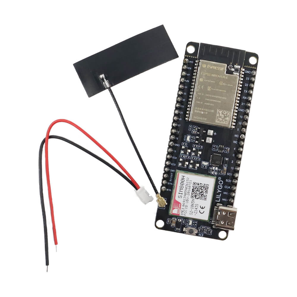 TTGO T-Call ESP32 Wifi BLE SIM800L Wireless Communication Module