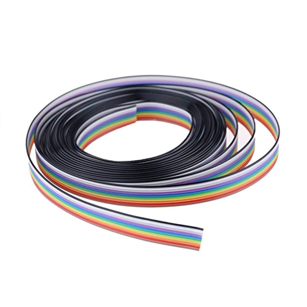 Multi-coloured Ribbon Cable Wire | Embeddinator