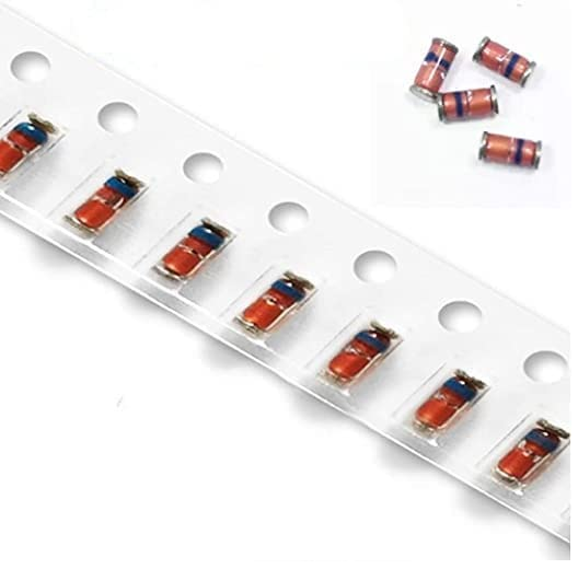 1N4148 SMD Fast Switching Glass Diode 50Pc  