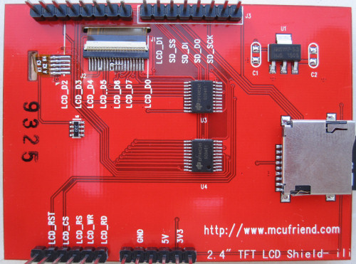 2.4 Inch TFT LCD Display Shield Touch Panel ILI9341 240X320 for UNO & MEGA