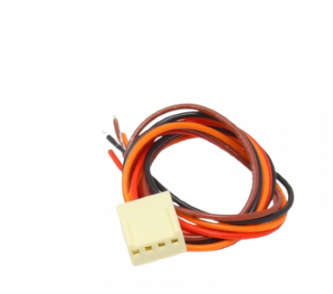 2510-AAW 2.5mm 4 pin Relimate Housing Connector with 300mm Wire 28 AWG