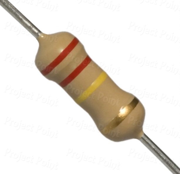 Resistor 220K Ohm 1/4 W Pack of 5pcs