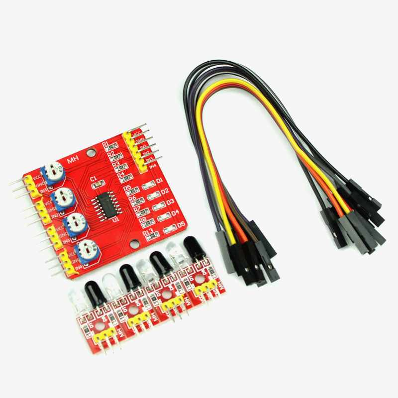 4 Channel Infrared Sensor Tracking IR Array Module