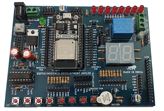 Node MCU ESP32 IOT Development Board Shield (with NodeMCU ESP32)