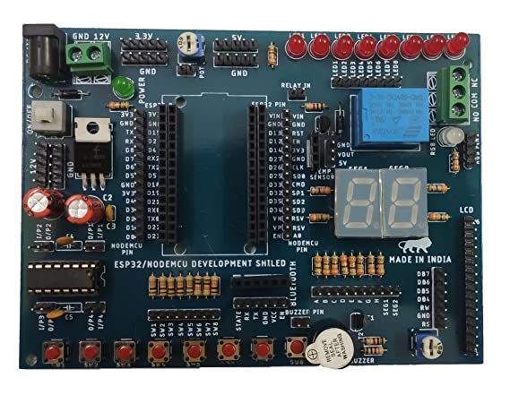 Node MCU ESP32 IOT Development Board Shield (with NodeMCU ESP32)