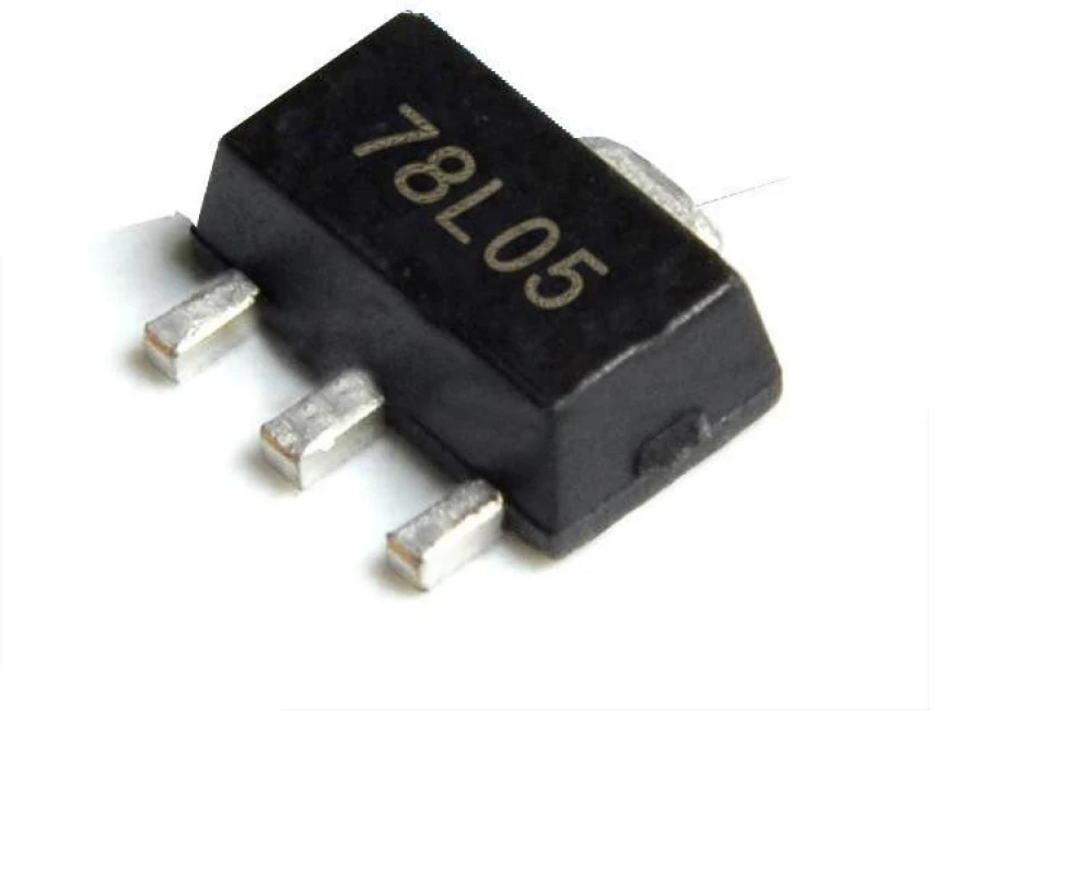 78L05 7805 Voltage Regulator 5V 100mA SOT-89 SMD 