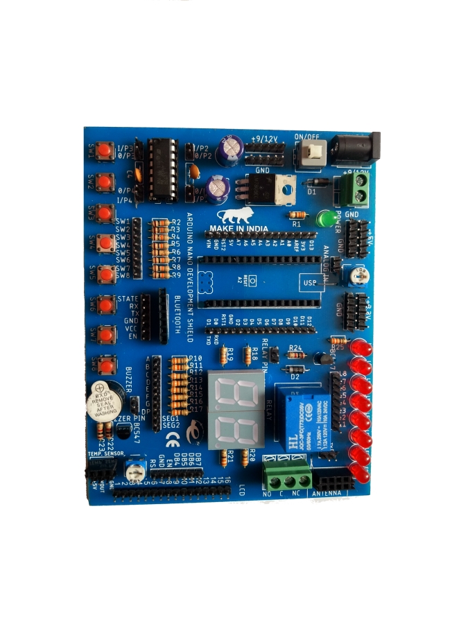 Nano Development Board Shield Compatible With NANO (WITHOUT NANO BOARD)