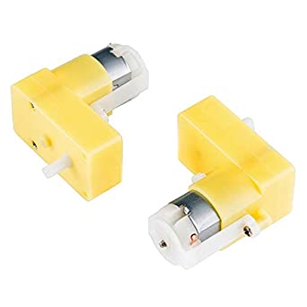 BO Motor L Shaped Single Shaft 200 RPM Vigor Original