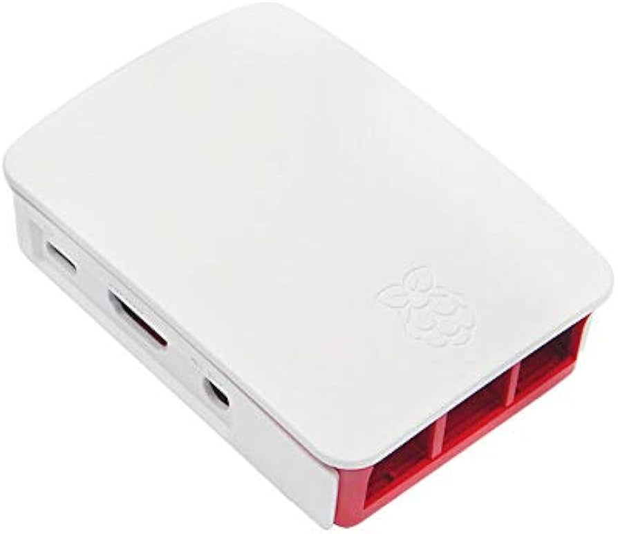 Raspberry Pi 3 Case for Raspberry Pi 3 Model B, B+ only Red/White
