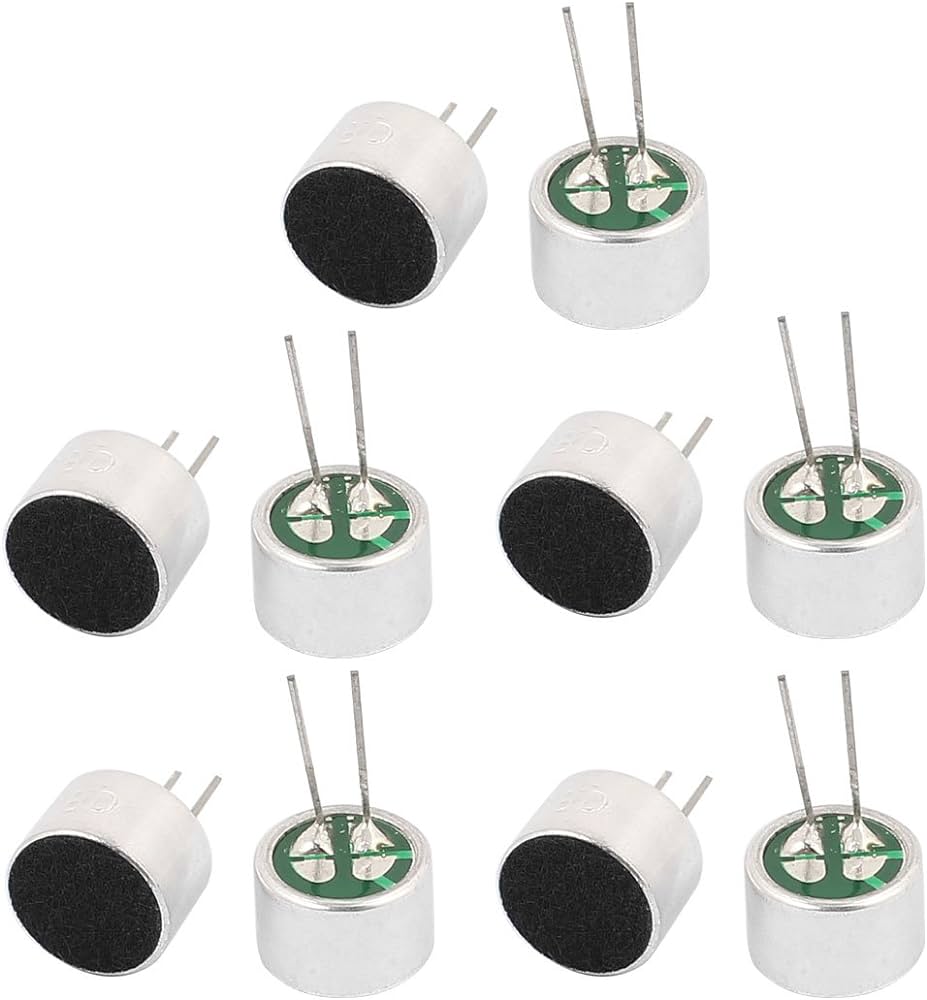 Electret Condenser Mic 9X7mm