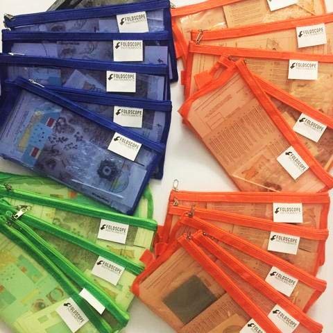 Foldscope DIY Paper Microscope Kit