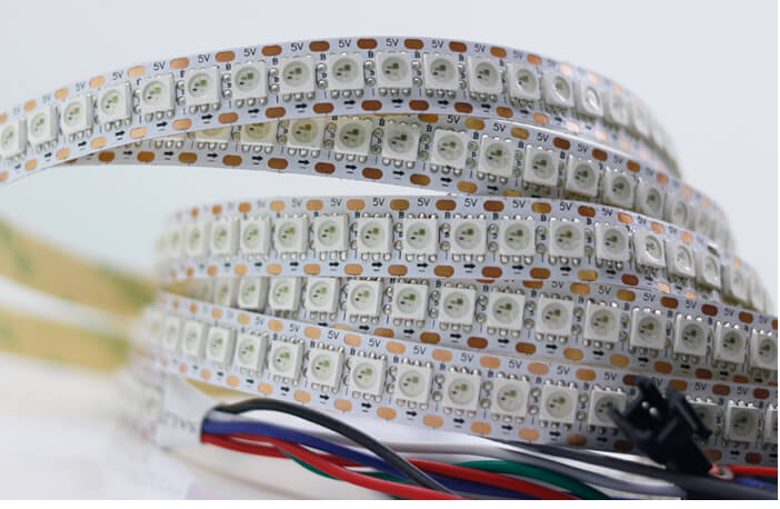 Epoxy WS2812B SMD LED Strip 60 LED Meter Flexible 5M Roll Waterproof 5V IP65