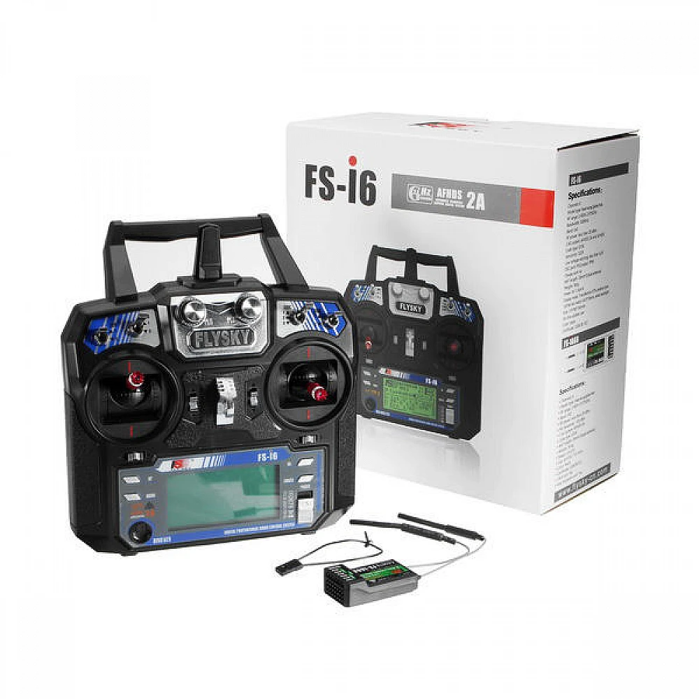 Flysky FS-i6 2.4G 6CH AFHDS Transmitter With FS-iA6B Receiver 