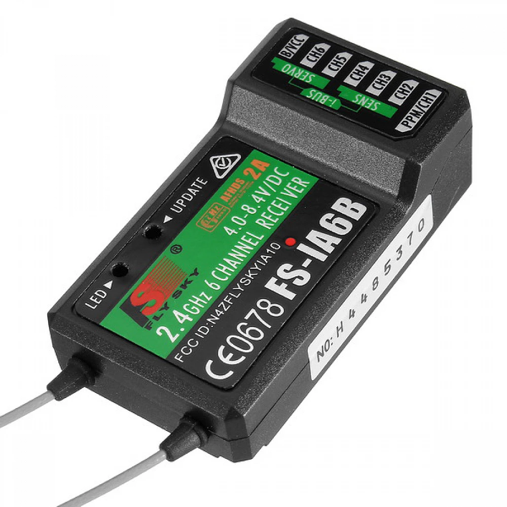Flysky FS-i6 2.4G 6CH AFHDS Transmitter With FS-iA6B Receiver 