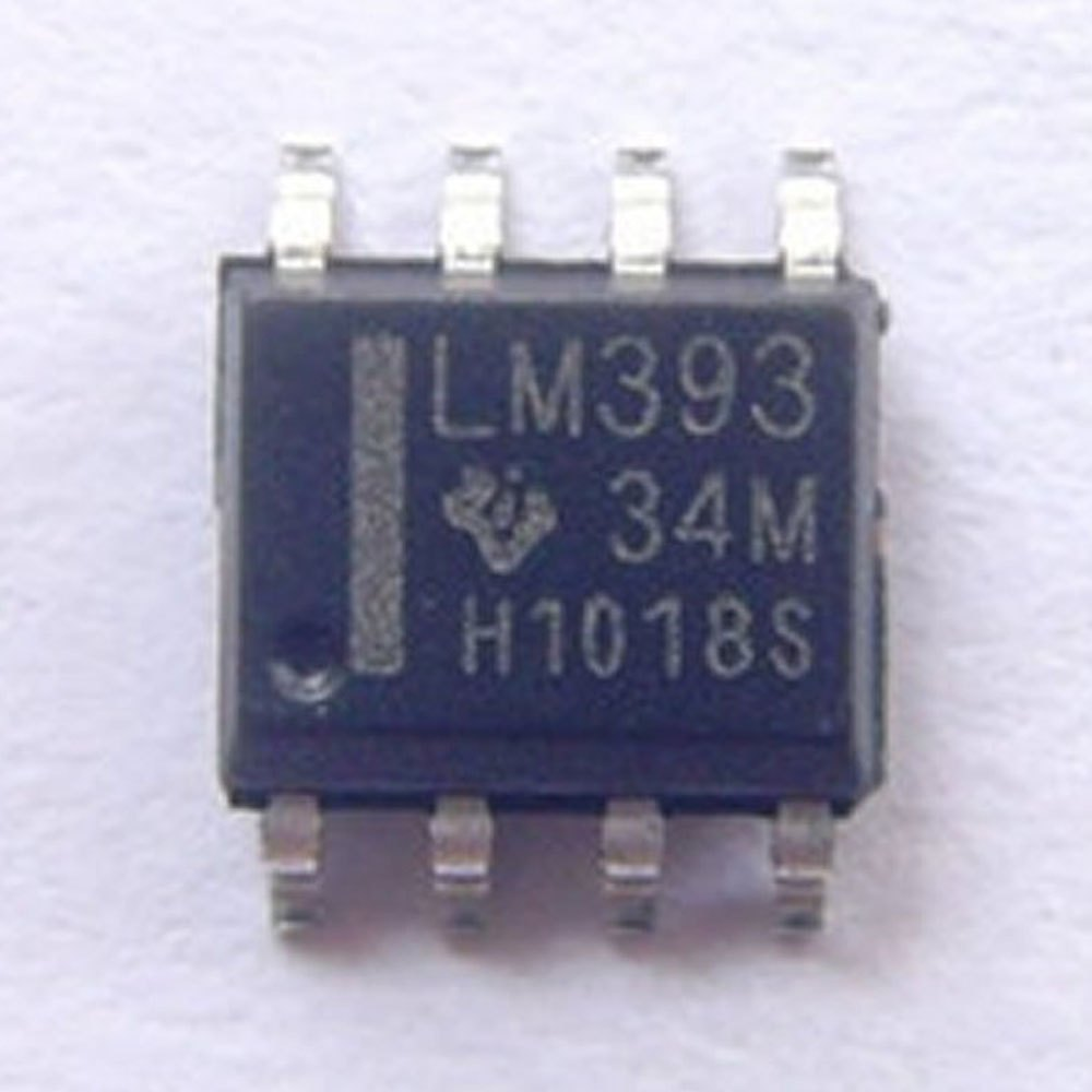 LM393 IC SMD TI SOP-8 IC – 10Pc | Embeddinator