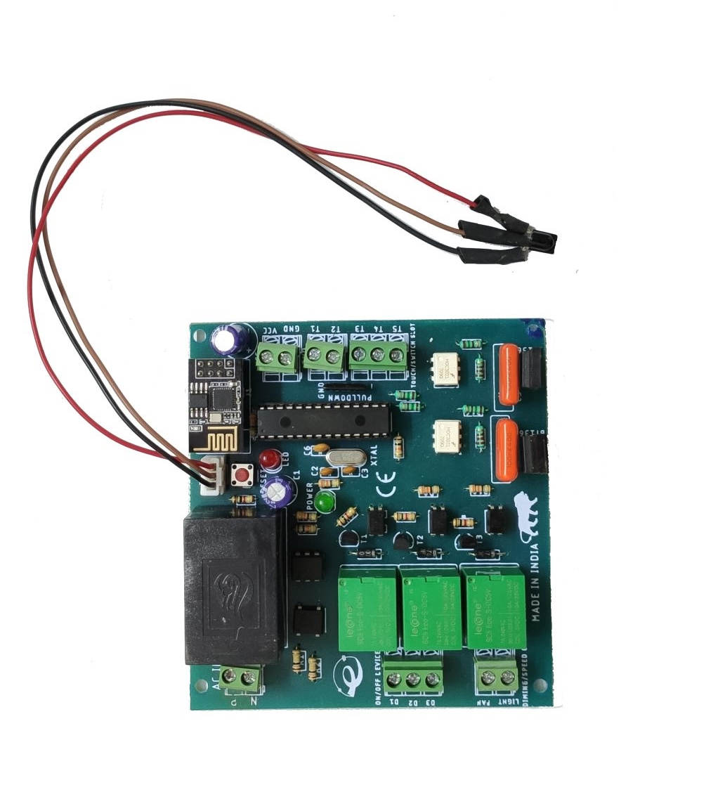 Wireless Wi-Fi & Remote Control 5-Channel Relay Board 