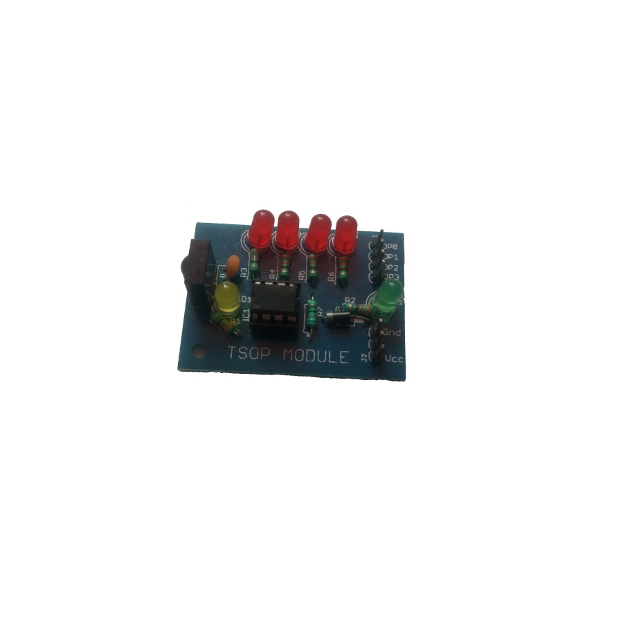 Wireless TSOP Module (4-Bit Module) With IR Remote