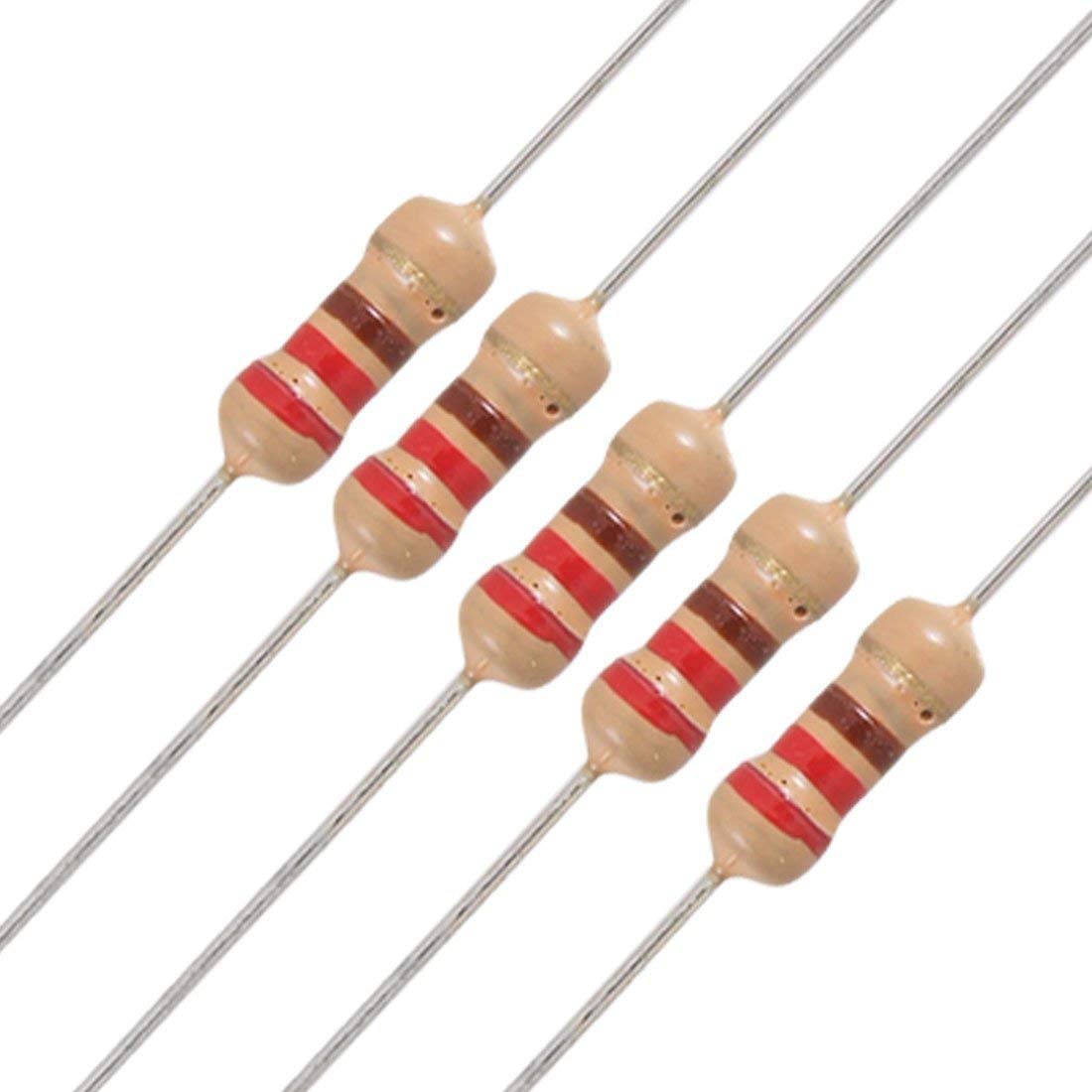 220ohm 0.25 Watt Resistor (Pack of 50) 