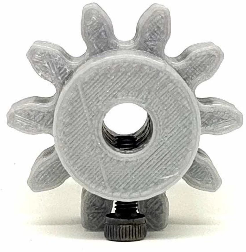 2pcs 3D Printed Plastic Spur Gear 14 Teeth 40mm dia 10mm Width 6mm hole for DIY Projects