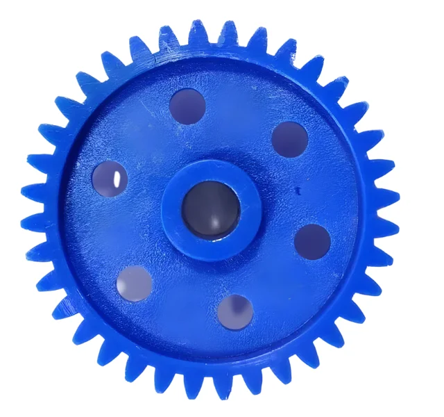 2pcs Plastic Spur gear 60 Teeth 65mm dia, 6.5mm Width, 6mm hole for DIY Projects
