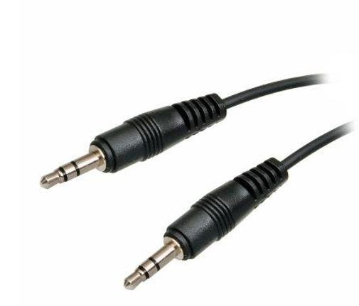 Dealsplant Indestructible 3.5mm Male to Male Metallic Aux Audio Cable with Gold plated connectors 1 Meter