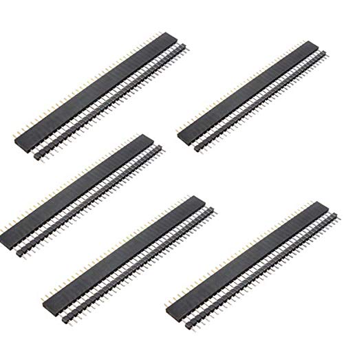 1x40 Single Row Male & Female Header Berg Strip Connector Pair