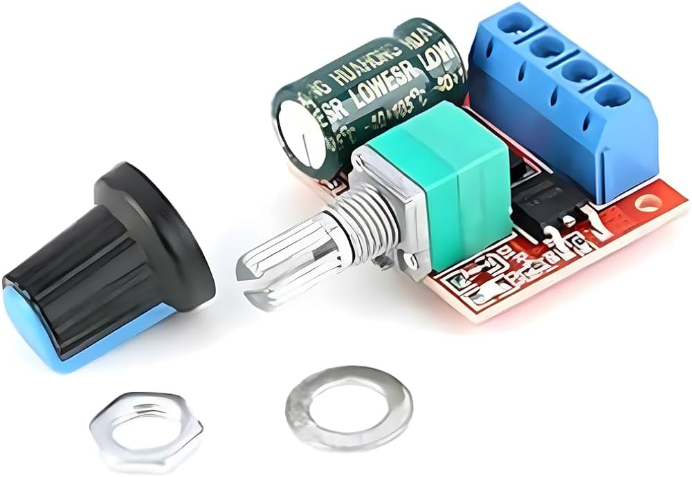 4.5-35V 5A PWM Adjustable DC Motor Speed Regulator Module