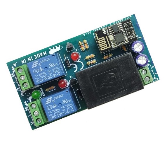 WI-FI Control 2-Channel Relay Board 