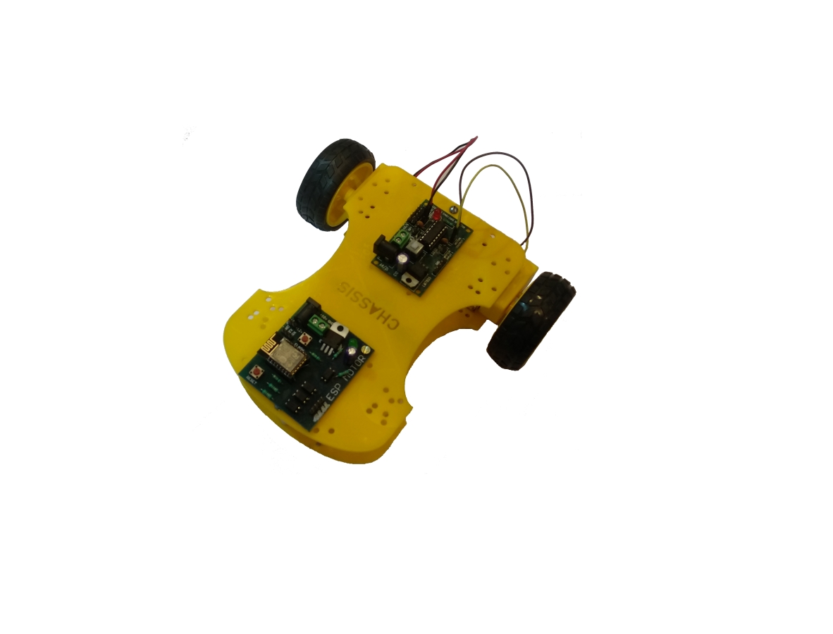 WI-FI Wireless Non-Programmable Control DIY Robotic Kit
