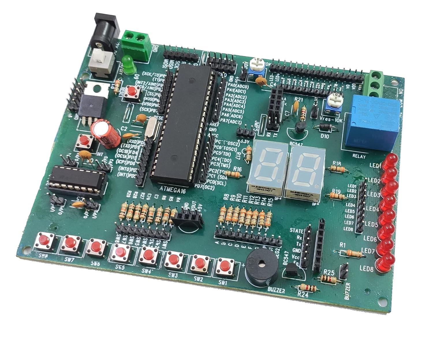 AVR ATMega8 Bootloader Mini Development Board