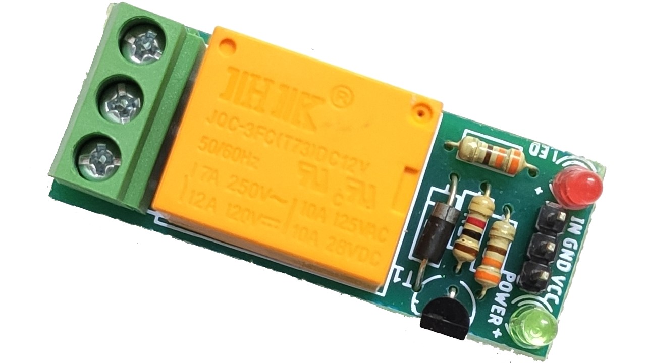 12V 1-Channel Relay Module