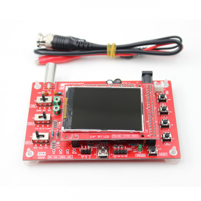 DSO138 2.4 inch TFT Handheld Pocket-size Digital Oscilloscope Kit DIY Parts Electronic Learning Set 