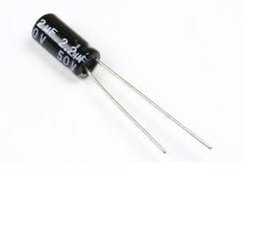 2.2uF 50V Electrolytic Capacitor