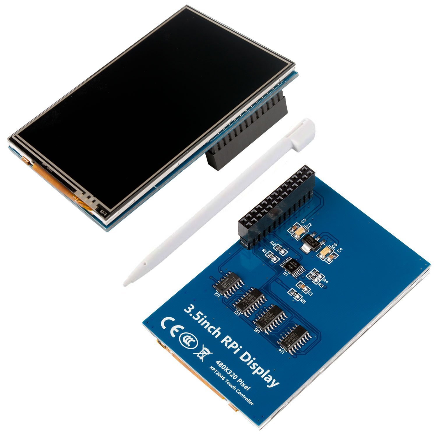3.5 Inch TFT LCD Touch Display For Raspberry Pi V4.0 of 320*240 Resolutions 