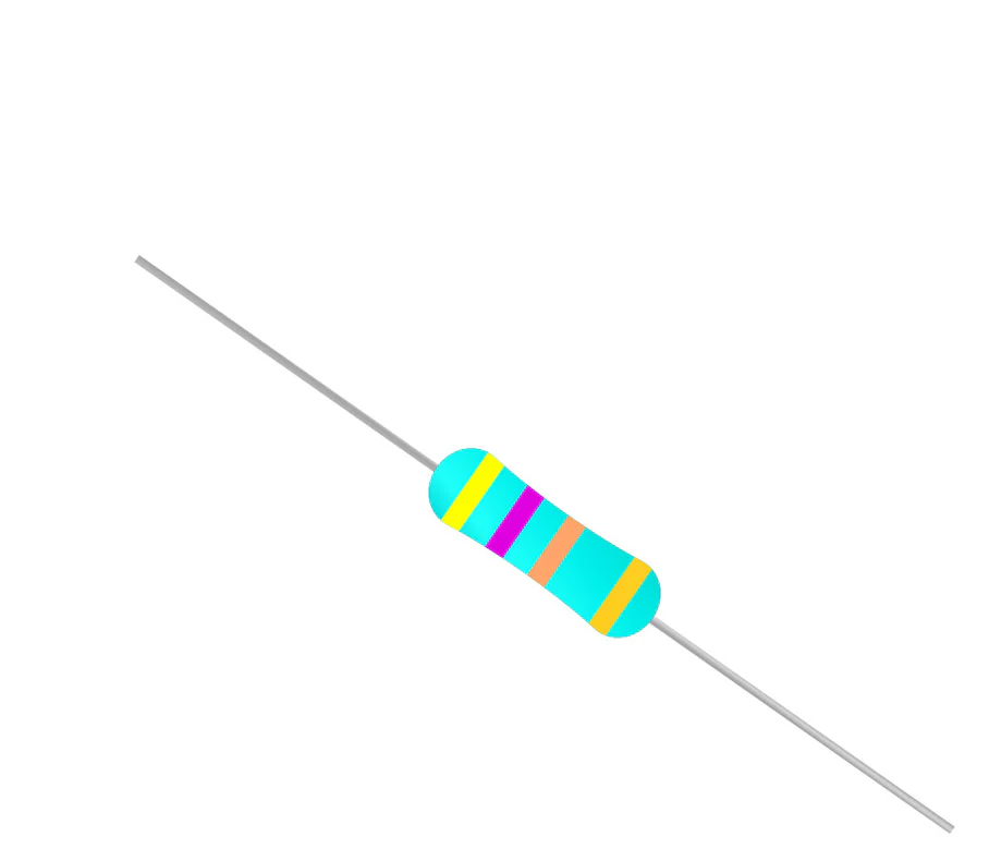 10 Pieces 4k7- Ohm 3Watt 3W 5% Tolerance Metal Oxide Film Resistor