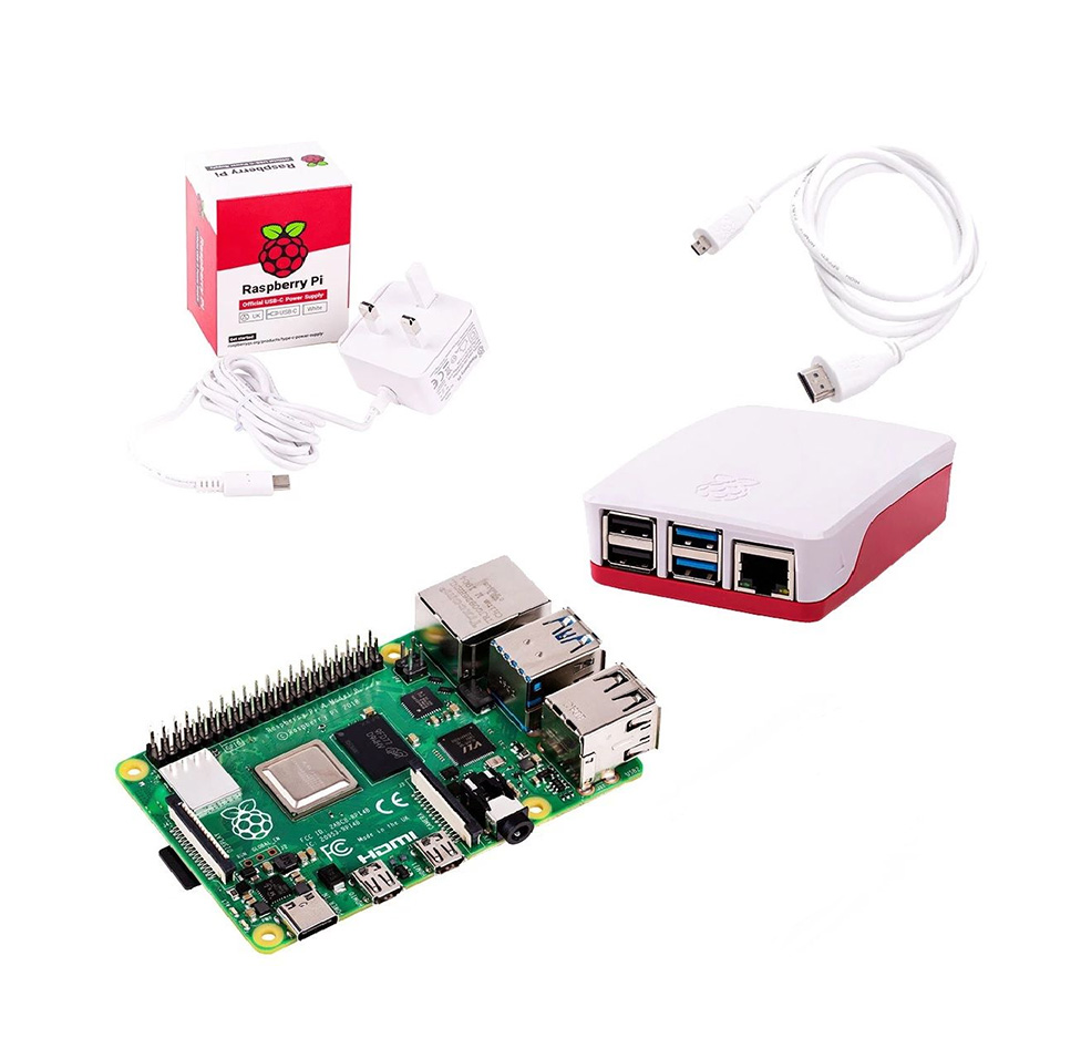 Raspberry Pi 4 Model B 4GB Starter Kit