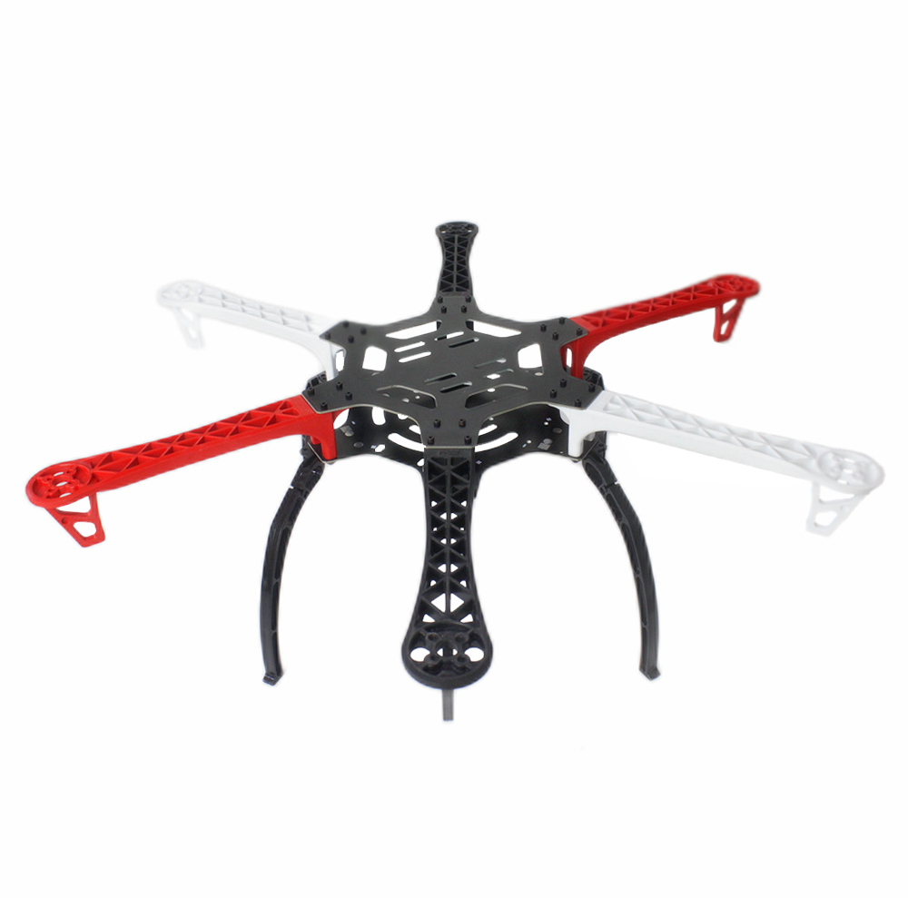 F550 / Q550 Hexa-Copter Frame, Landing Gears and Integrated PCB Kit