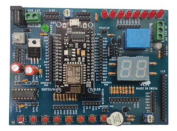 Node MCU IoT Development Board Shield (with NODEMCU LOLIN)