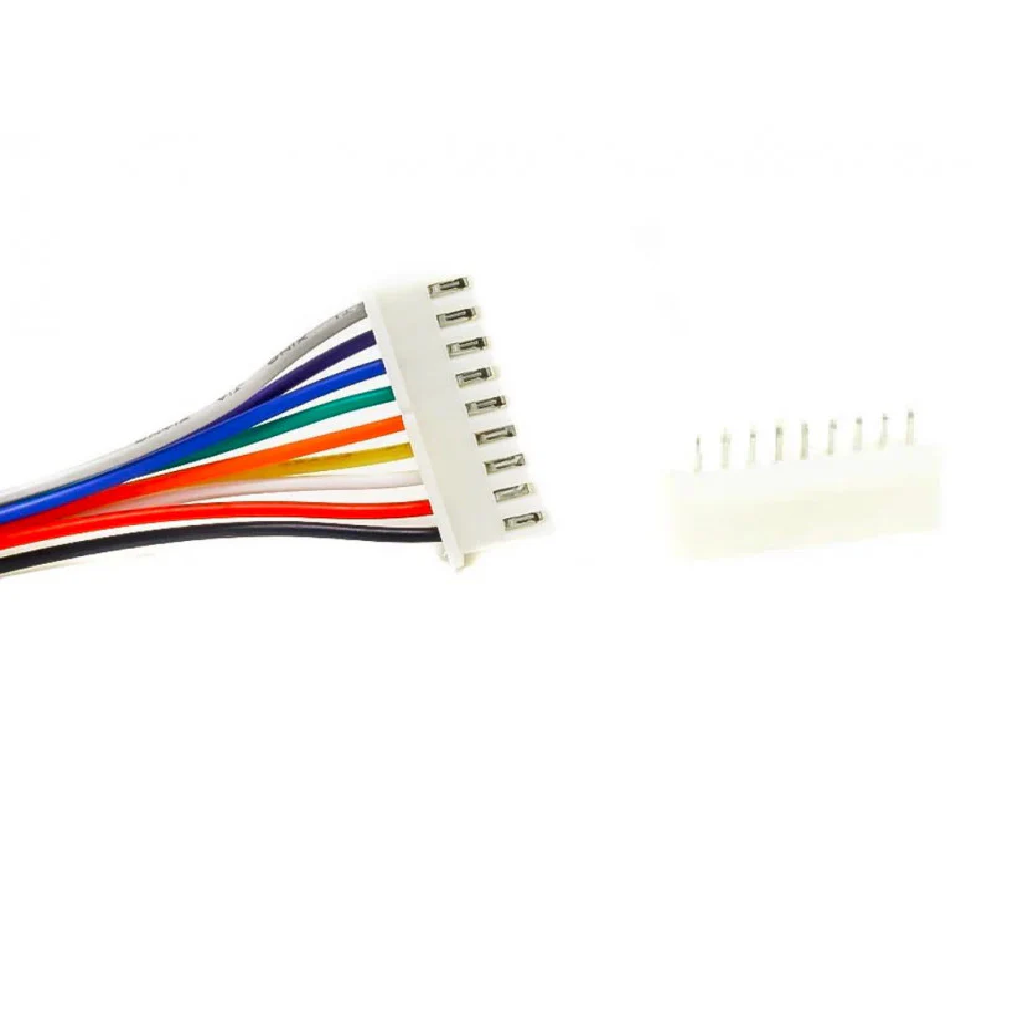 9 Pin JST XH 2.54mm Pitch Plug and Socket with Cable – 3Pcs.