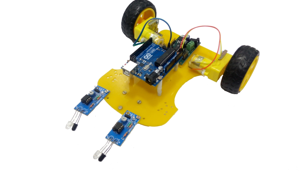 10 in 1 Multipurpose Line Follower UNO Based DIY Robotic Kit