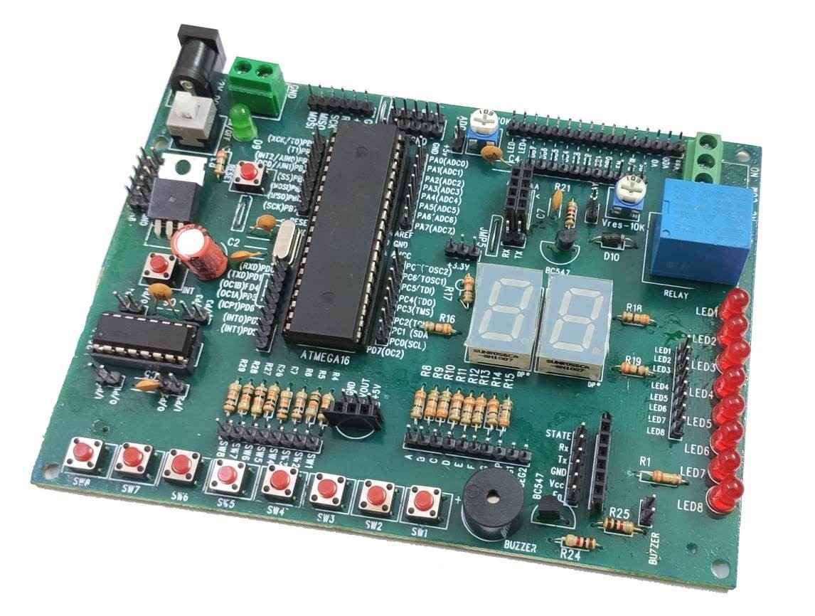 AVR Atmega16 Microcontroller Development Board 