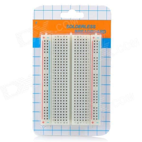 Solderless Breadboard 400 Points For Circuit Making & Testing