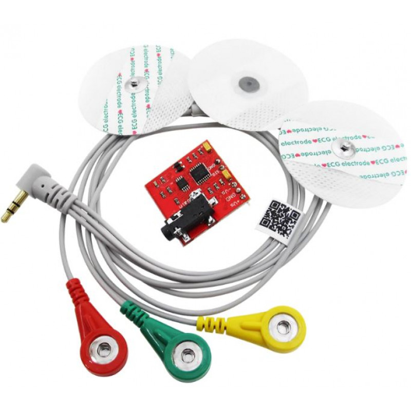 EMG Muscle Sensor Module V3.0 with Cable and Electrodes