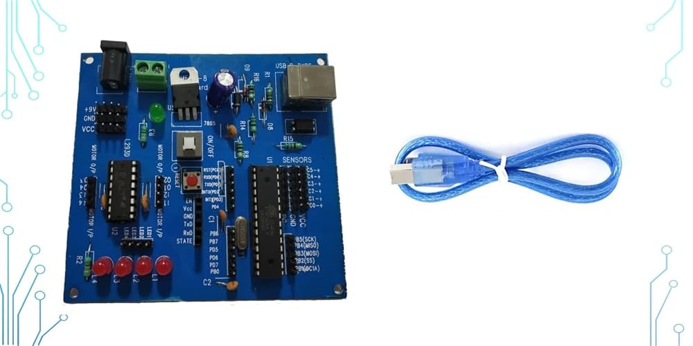 AVR ATMega8 Bootloader Mini Development Board