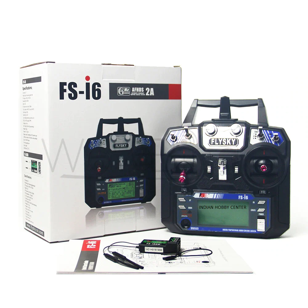 Flysky FS-i6 2.4G 6CH AFHDS Transmitter With FS-iA6B Receiver 