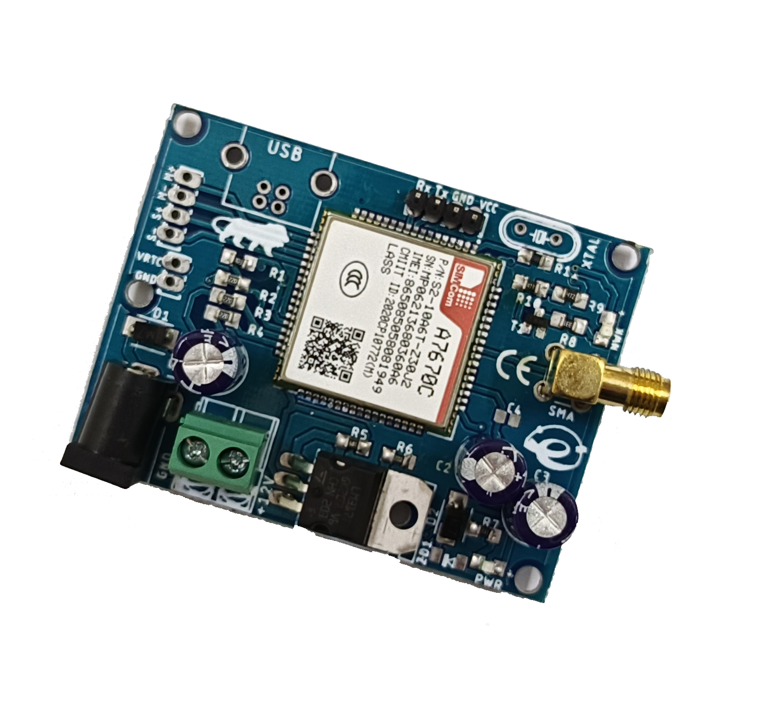 SIMCOM 7670C 4G LTE GSM Module With TTL Output