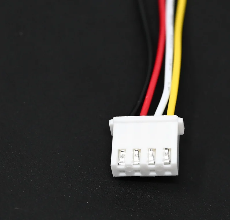 HA-04Y-2.5mm-4 pin Female Buckle Housing Connector with 300mm Wire30 AWG
