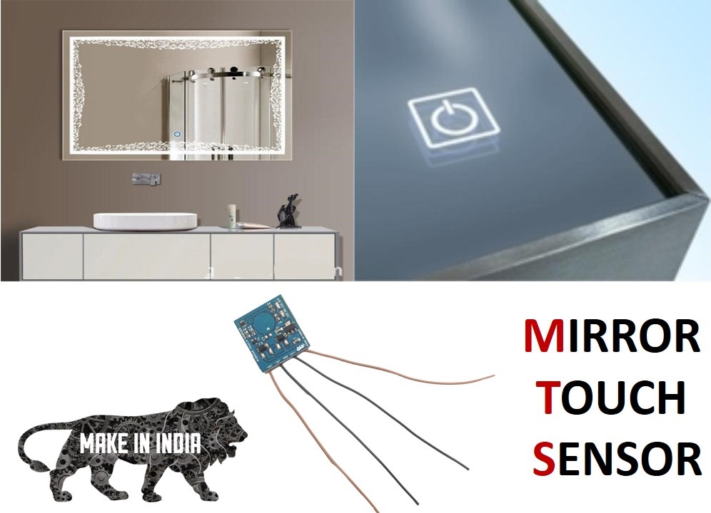 Mirror Touch Sensor Module Up-to 5-Ampere Led Strip Compatible 