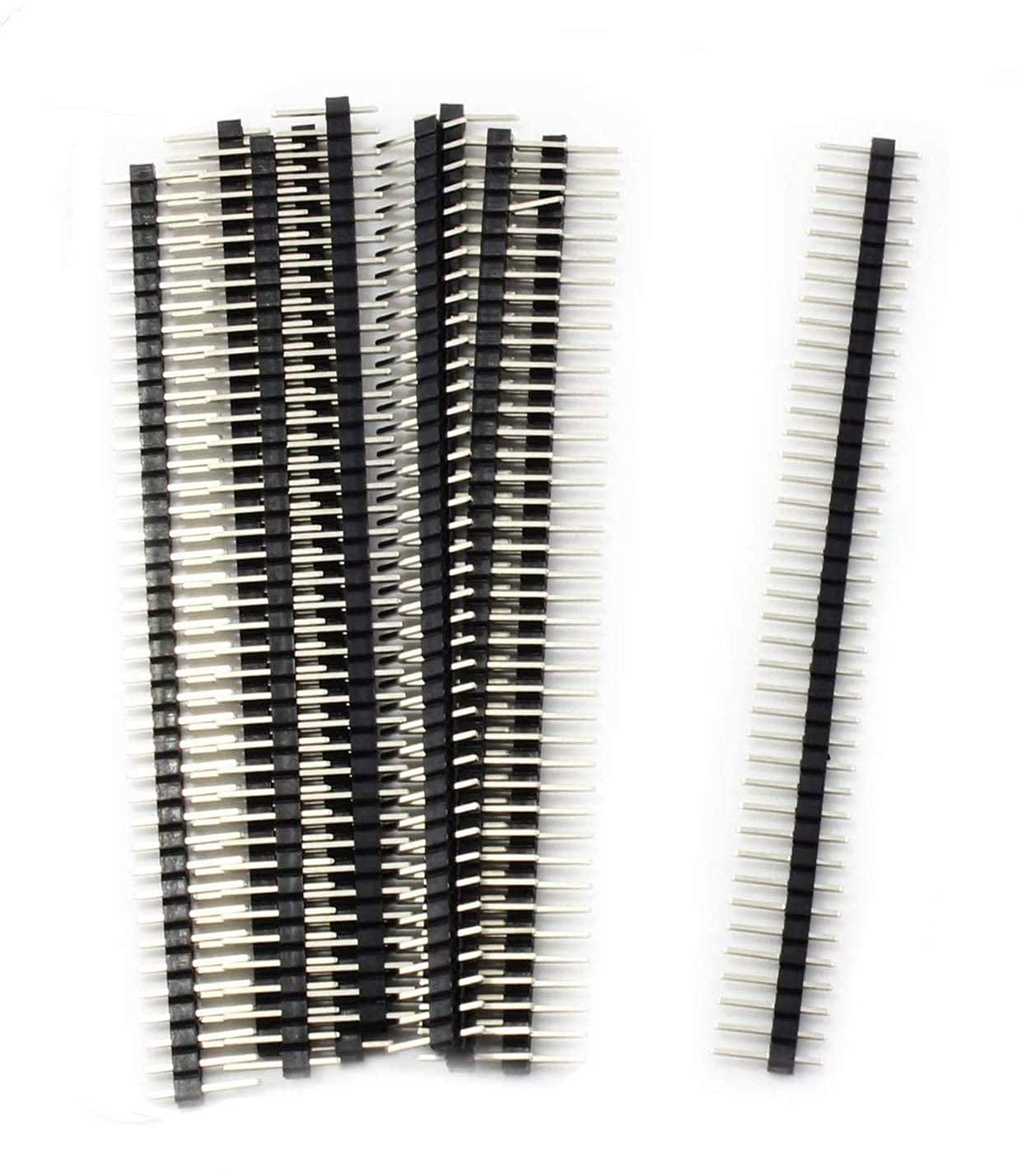 Male Berg Strip Breakable Header Pin 1x40 (10 Pieces)