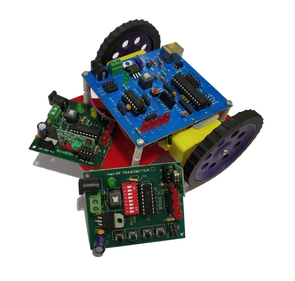 RF Wireless Controlled Programmable Robotics DIY Kit